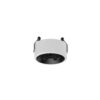 Chic semirecessed twins wht-blk-blk